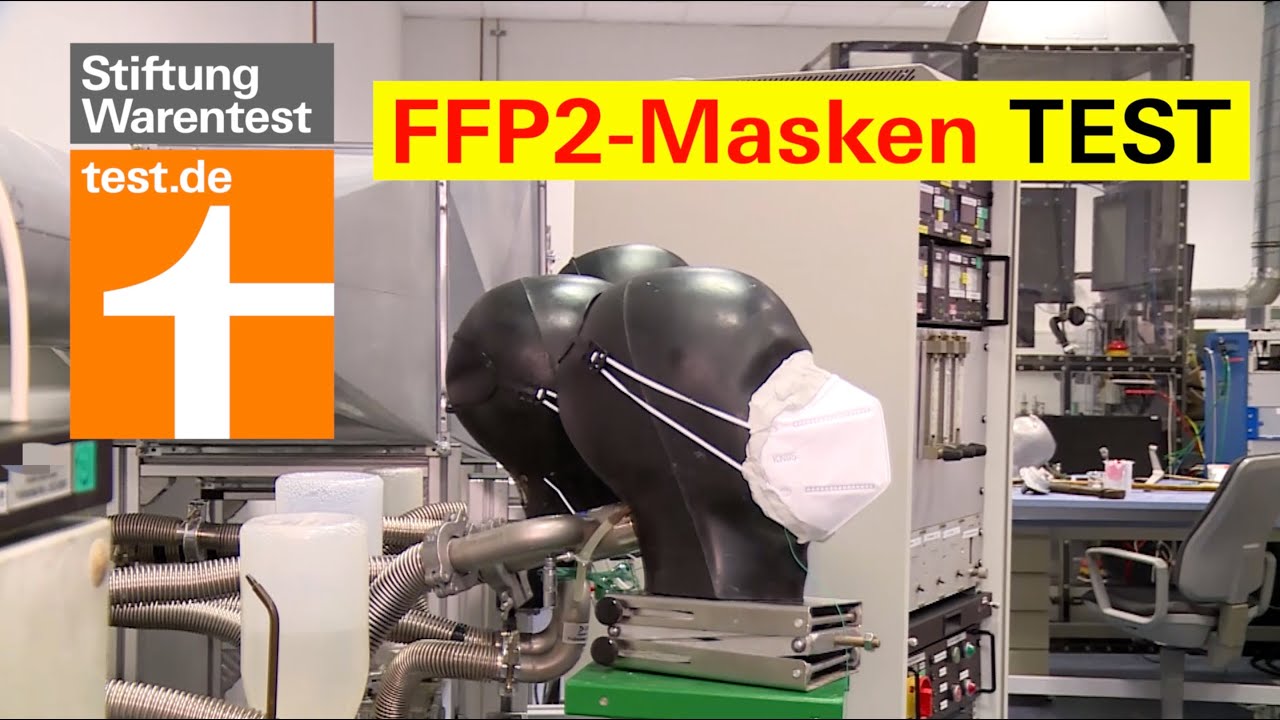 Test FFP2-Masken: Die beste Atemschutzmaske ist diese (Maskentest Testsieger Stiftung Warentest)