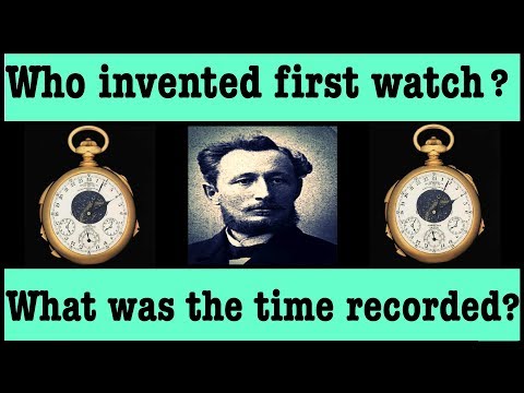 Video: When The First Watch Was Invented