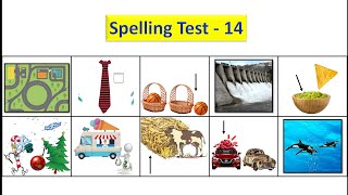 3 Letter Words-Spelling Test - Part 14