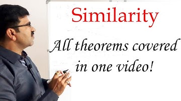 Similarity Theorems - BPT | Angle Bisector | 3 Parallel lines theorem