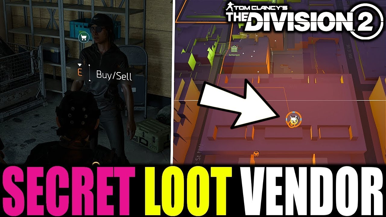 The Division 2 - THE SECRET LOOT VENDOR & NEW UPDATE PATCH NOTES ...