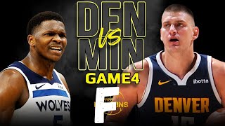 Denver Nuggets vs Minnesota Timberwolves Game 4 Full Highlights | 2024 WCSF