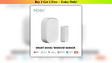 Moes Tuya Zigbee — Hands-On (2025): MOES Tuya Zigbee Smart Window Door Gate Sensor