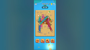 Wood nuts : screw puzzle level 207 / wood screw puzzle level 207
