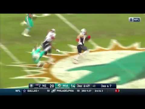 Michael Floyd huge Block leads to 77 yard Julian Edelman Touchdown