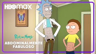 Rick y Morty tienen abdominales perfectos | Rick and Morty | HBO Max