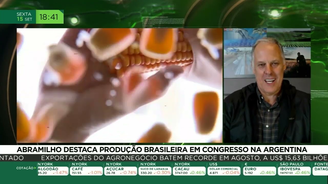 Abramilho destaca produção brasileira em Congresso na Argentina