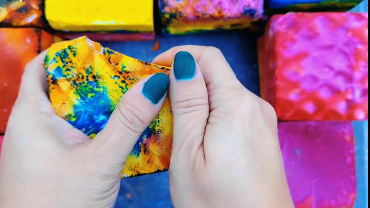 Vibrant dyed gym chalk edit 💛💖💙@APowderyMess - YouTube