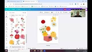 Digital Floral Designs Using Canva Tutorial Wealth