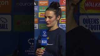 Emily Fox &amp; Arsenal embracing the challenge against one of the world’s best 🙌