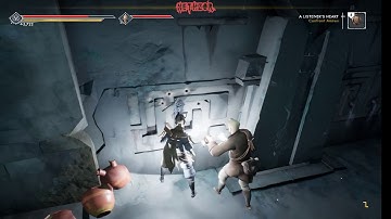 Ashen - First Blind Playthrough [Part 6] The STRESSFUL Listener Ruins