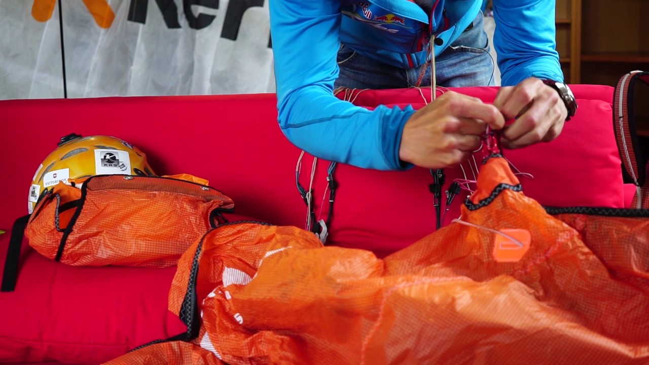 Stanislav Mayer (Team CZE) - RedBull X-Alps 2017 - Paraglider & Harness