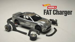 I Built a Widebody Hot Wheels Dodge Charger Using 3D Printed Parts
