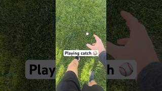 Baseball playing catch  ⚾️ - father son! #baseball #baseballcatch