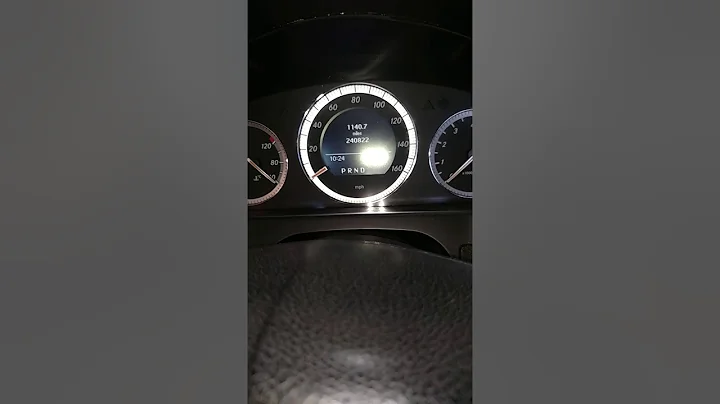 Service light reset on 2008 C-300