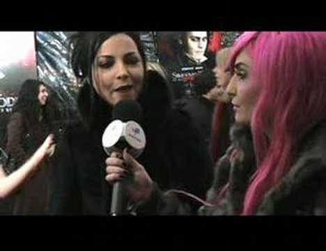 (nbatahir) Buzznet Interview (Sweeney Todd NY Premiere)