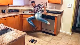 Try Not To Laugh Challenge! Funny Pranks and Scare Cam Fails 2024 #10