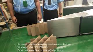 Famous Full automatic partition assembly equipment   WELLDOING Wealth