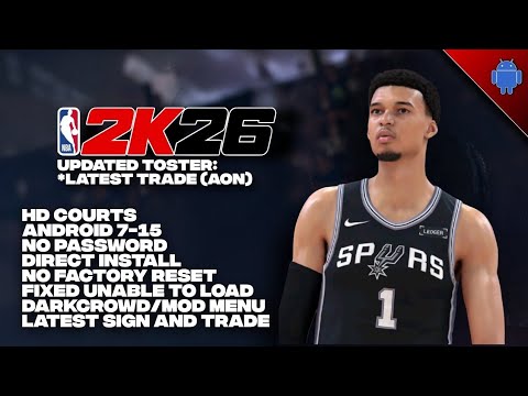 NBA2K20 TO NBA2K26 - v97 - v98 | UPDATED ROSTER | FiBA- PBA- NBA