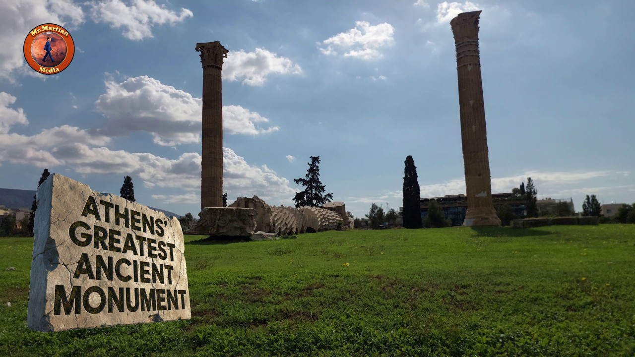 Temple of Olympian Zeus – Ancient Athens in 4K