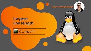 CLI tip 11: longest line length