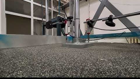 Small Shallow foundation model at laboratory