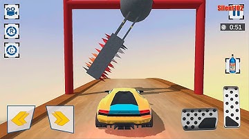 Mega Ramp Car Stunt 3D | Impossible Stunt Car Racing Games 2021 #2 - Android Gameplay