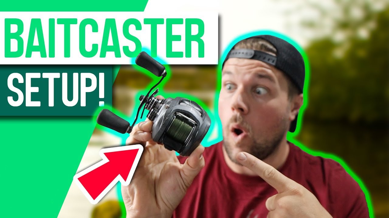 HOW TO Spool and Set-up a BAITCASTING REEL! (Beginner Guide) 