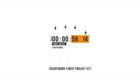 Countdown Timer Toolkit V21 - After Effects Template Videohive
