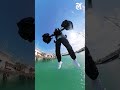 Flying Like Iron Man: The Real-Life Jet Suit Backpack! #flying #jetsuit #ironman