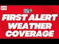 First alert weather team tracks severe storms