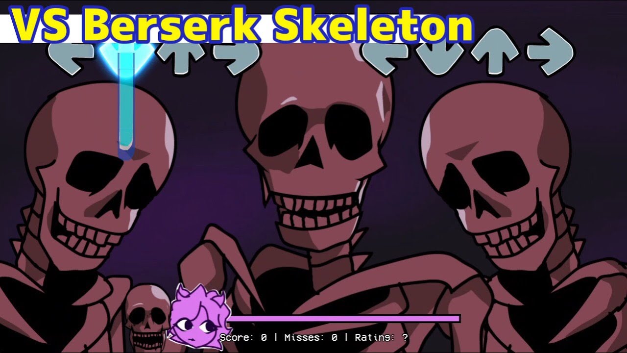 FNF JellyBean vs Berserk Skeleton Meme + Bonus Song Get Roasted (FNF Mod/Hard) YouTube