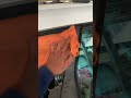 proses pemasangan kaca film 20% biru full body di mobil mobilio.kds variasi mobil palembang