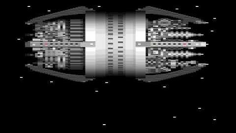 rescue on fractalus intro for Atari 8-bit