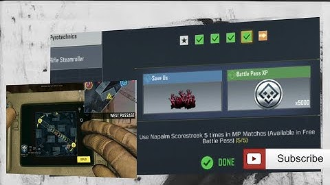 USE 5 TIMES NAPALM SCORESTREAK IN CALL OF DUTY MOBILE (S1)