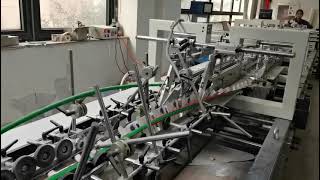 Paper Box Automatic Folder Gluer Machine
