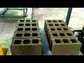 4/5/6 inch concrete hollow blocks making machine Philippines with Siemens motor