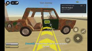 I builded a car in dusty trip for the first time