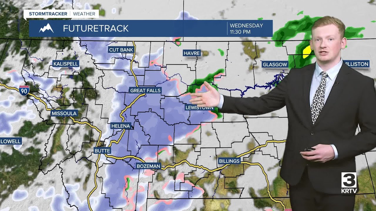 Spring storm set to bring cooler weather, rain, and snow to Montana ...