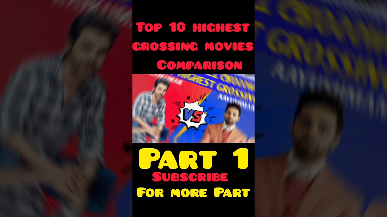 Top 10 highest grossing movies/part 1