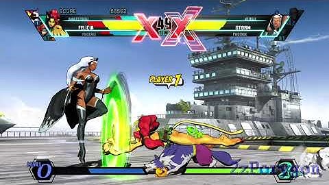 Ultimate Marvel vs Capcom 3 - Arcade mode as Phoenix, Felicia and Amaterasu