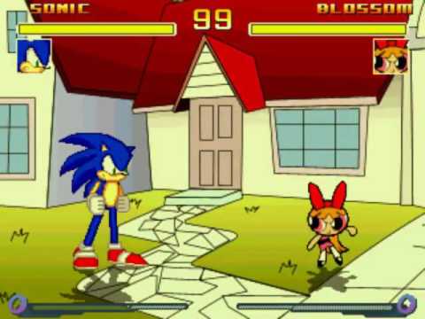 Cartoon Mugen   Sonic Arcade Mode