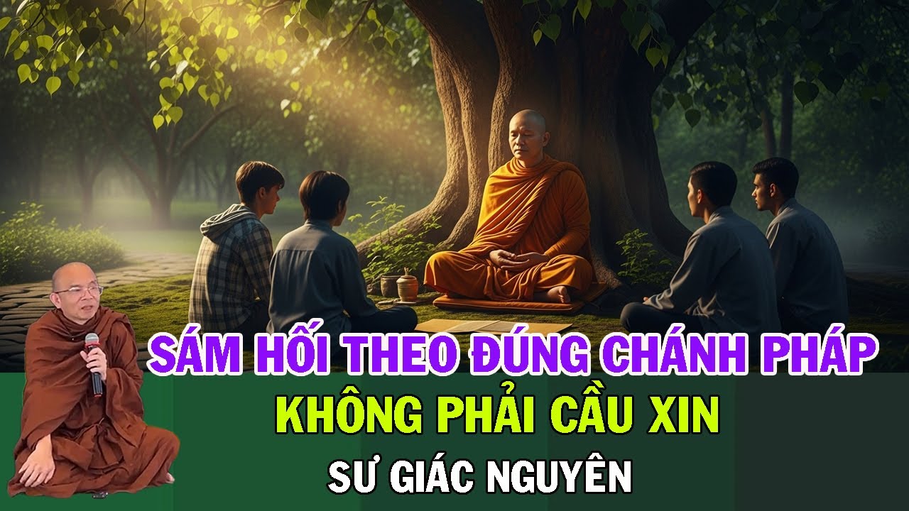 Sám Hối Theo Đúng Chánh Pháp – Không Phải Cầu Xin, Mà Là Chuyển Nghiệp | Sư Giác Nguyên