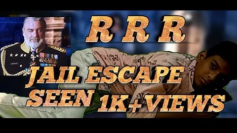 [RRR] JAIL ESCAPE SEEN SFOOF FUNNY VIDEO #RRR #joshcreations #funny