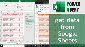 สอน Excel: การดึงข้อมูลจาก Google Sheets มาเป็น Table ใน Excel ด้วย Power Query