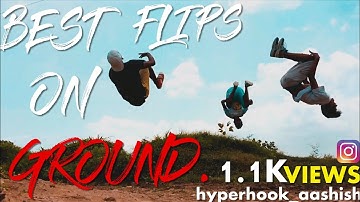 Best Flip on ground parkour, freeruning  (must watch) india