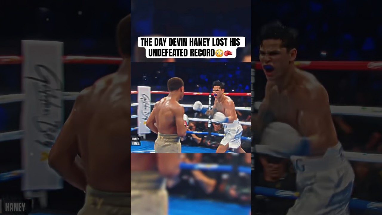 Devin Haney got BUZZED😳🥊 #boxing #ryangarcia #devinhaney #knockout #boxinghighlights