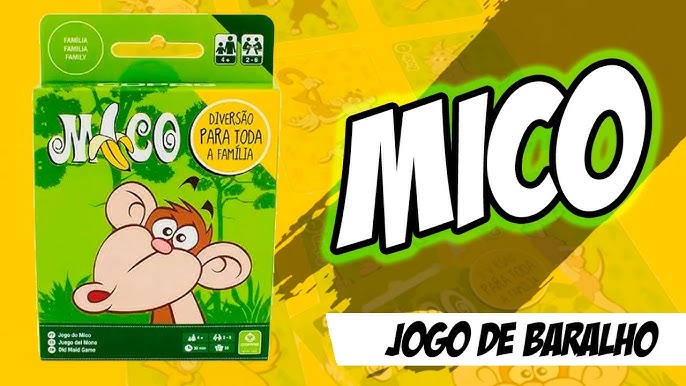 Mico Macaco Jogo de Cartas Oficial Copag Brinquedo - Adrenaland