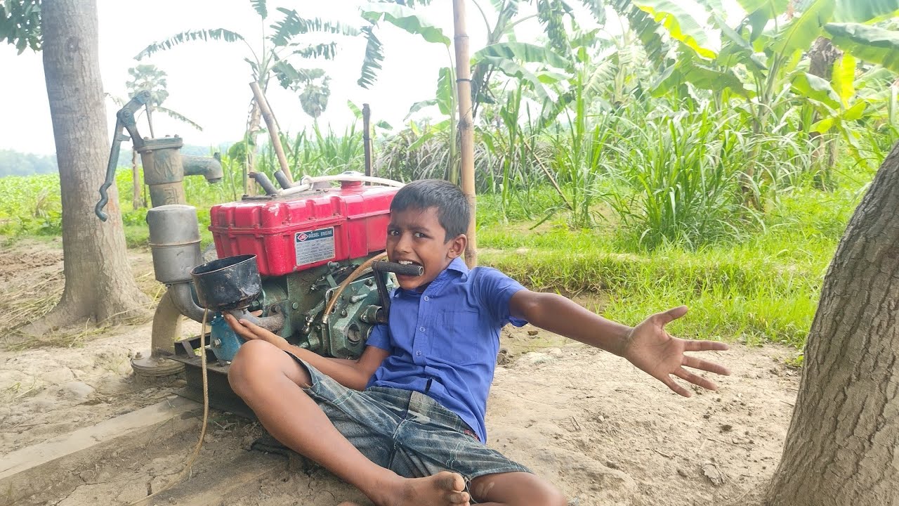 New J.D Machines  Start Villages  Boy. Old Boy machines Start. How Machines Start.