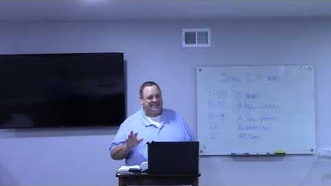 BI-180 New Testament Survey I    Class 6 Part 2  “John"